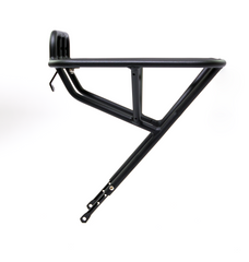 Priority Bicycles Front Bike Rack in Black Side View